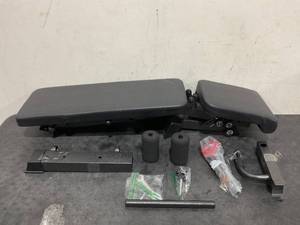 lot 31 image: YOUTEN 1000 LB Weight Bench Heavy Capacity  9-4-4 Almost 90° Adjustable Incline Decline Exercise Bench Press