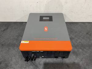 lot 10 image: PowMr 8200W Solar Inverter 48V DC to 220-230VAC,Hybrid Pure Sine Wave Inverter with 160A MPPT Solar Charge Controller