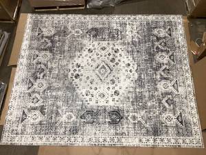 lot 283 image: RUUGME Washable Runner Area Rug. 119x96
