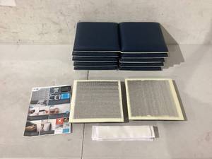 lot 481 image: LOT OF 12 Art3d Fastening Upholdsterd Panel. 10x10