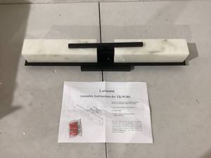 lot 494 image: Larootsi Wall Lighting Modern Vanity Light Fixture. 23x3
