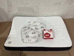 lot 105 image: Pack and Play Sheet, Stretchy Pack n Play Playard Fitted Sheet with Mattress