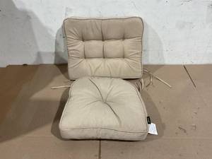 lot 110 image: SET OF 2 Sunrox Chair Cushions