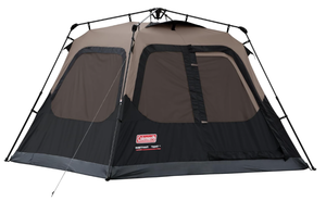 lot 42 image: Coleman Camping Tent with Instant Setup, 4 Person Weatherproof Tent with WeatherTec Technology