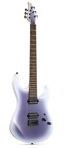 lot 43 image: Donner Solid Body Electric Guitar, Matte Finish 39 Inch Metal Electric Guitar