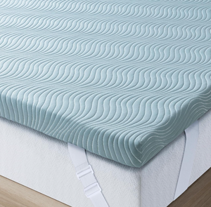 lot 69 image: King Size 3 UniPon Firm to Extra Firm Mattress Topper Memory Foam Mattress Topper