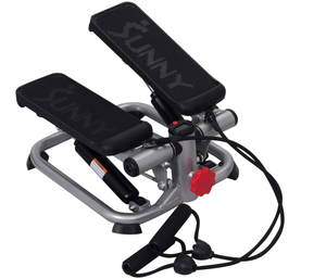 lot 72 image: Sunny Health & Fitness Total Body 2-in-1 Stepper Machine, Total Body Workout