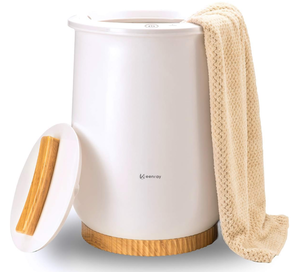 lot 166 image: Keenray Towel Warmers, Luxury Bucket Towel Warmer, Large Towel Warmer for Bathroom, Auto Shut Off, Fits Up to Two 40X70 Oversized Towels
