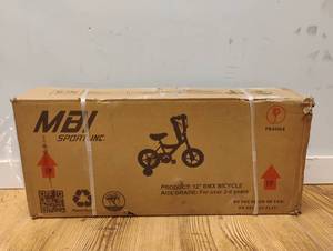 lot 8 image: NEW MBI SPORT INC 12 BMX BICYCLE
