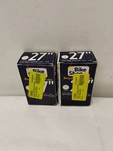 lot 31 image: 2 NEW BIKE SHOP 27 BICYCLE INNER TUBE