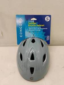 lot 33 image: NEW CONCORD 1-CYCLE TODDLER BIKE HELMET