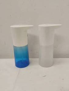 lot 45 image: 2 AUTO SANITIZER DISPENSERS