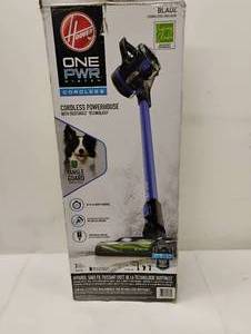 lot 66 image: NEW HOOVER PWR SYSTEM CORDLESS STICK VACUUM