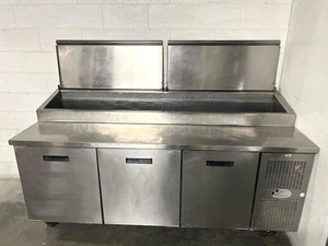 Randell 83 Pizza Prep Table (Model 8383N-290) $13,000 MSRP in Good Working Condition ($3,000 Reserve Price) - Pay Online before Pick-up