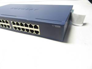 NETGEAR JGS524 24-Port Gigabit Ethernet Unmanaged Switch No Rackmount w Power