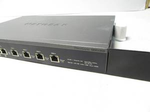 NETGEAR SRX5308-100NAS ProSafe Quad WAN Gigabit SSL VPN Firewall w Rackmounts & Power Cord