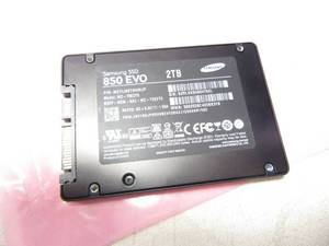 Samsung 850 EVO 2TB 2.5 SATA SSD MZ-75E2T0 Wiped & Tested