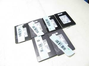 Lot of 6x Samsung 128GB 2.5 SATA SSDs - Misc ModelsPNs Wiped & Tested