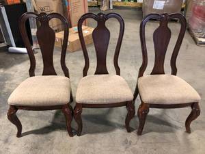 Lot of 3 Legacy Classic Evolution Queen Anne Side Chair Customer Returns See Pictures
