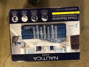 Nautica Cloud Supreme 20 in. Queen Zip-Off Pillowtop Air MattressCustomer Returns See Pictures