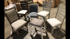 Lot of Assorted Chairs Various Models and Conditions   Customer Returns See Pictures