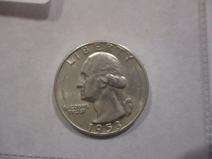 lot 32 image: Very Fine 1953 Silver Washington Quarter
