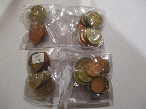 lot 52 image: Lot of Vintage Foreign Coins