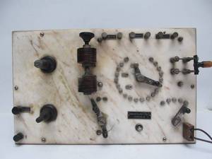 lot 17 image: Antique Thompson Plaster X-RAY Medical Machine wAccessories & Paperwork