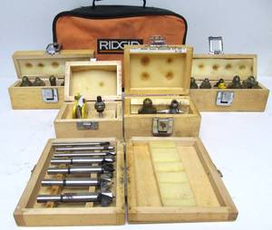lot 94 image: Nice Group of Assorted Forstner Bit Sets