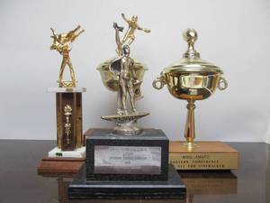 lot 130 image: Interesting Lot of 4 Vintage Trophies