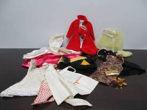 lot 166 image: Very Nice Group of BARBIE & Friends Original Complete Outfits