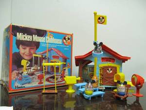 lot 205 image: Vintage Hasbro Disney MICKEY MOUSE Clubhouse wOriginal Box