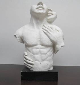 lot 210 image: Vitruvian Sculpture DEVOTION Male Torso TMS 2008 13