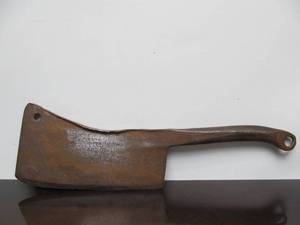 lot 226 image: Antique 19th Century Butchers Cleaver