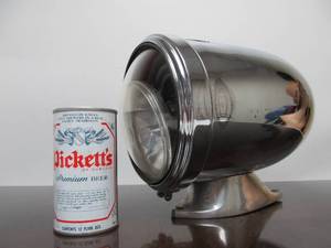 lot 230 image: Large Working 1950s era Chrome Siren Light- The Light from Mars Model 888