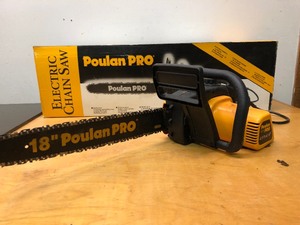 lot 383 image: New or Like-New POULAN PRO Electric Chainsaw