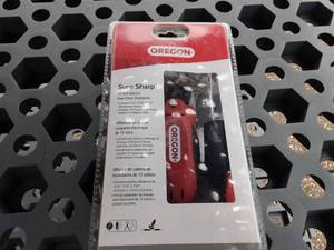 lot 40 image: Oregon Sure Sharp Chain Saw Sharpener