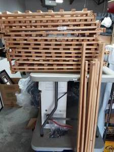 lot 62 image: IKEA Wine Rack With Hardware & Colin Cowie Beverage Dispenser