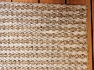 lot 24 image: Rugged Twine Outdoor Rug 7x10