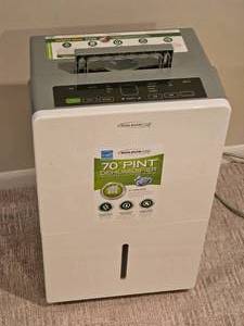 lot 77 image: SoleusAir 70 Pint Dehumidifier