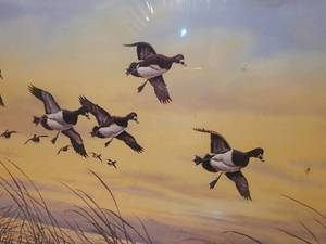 lot 114 image: SIGNED Fine Art Naturalist Print - Rhynard Klingbeil - Blackjack Morning