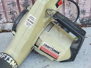 lot 139 image: Craftsman 1HP Electric Power Blower