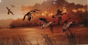 lot 115 image: SIGNED Fine Art Naturalist Print - L.R. Kaatz - Whisper of the Sun