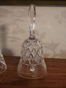 lot 145 image: Stunning Fine Crystal Bell Pair Including Waterford