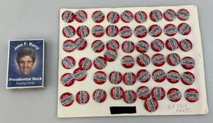 lot 10 image: Vintage Political Buttons & More