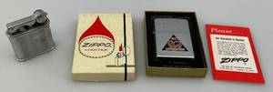 lot 21 image: Vintage Zippo Lighter In Original Box & Vulcano Lighter (VERY COOL)