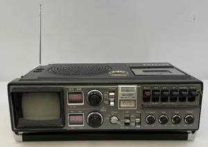 lot 50 image: Vintage SHARP Brand Tri-Mate 3T-59 FMAMTV Audio Cassette Recorder (WORKS)