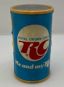 lot 54 image: Vintage RC Royal Crown Cola Transistor Radio (Needs Battery Terminal soldered)