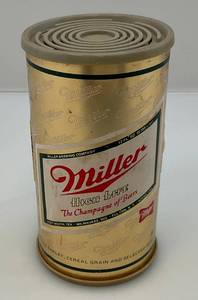 lot 56 image: Vintage Miller High Life Transistor Radio (WORKS)