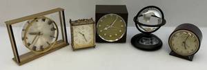 lot 69 image: Misc. Vintage Clocks (AS SEEN)